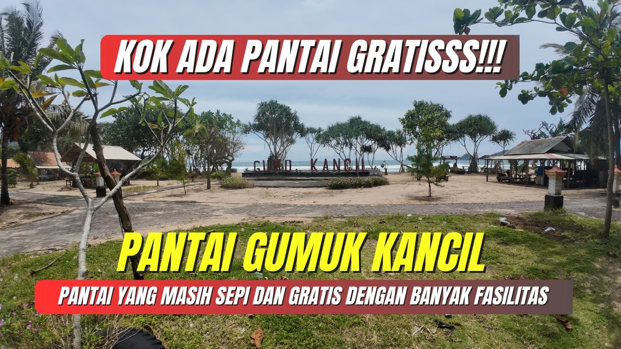 SURGA TERSEMBUNYI! Pantai Gumuk Kancil Sepi & GRATIS di Banyuwangi