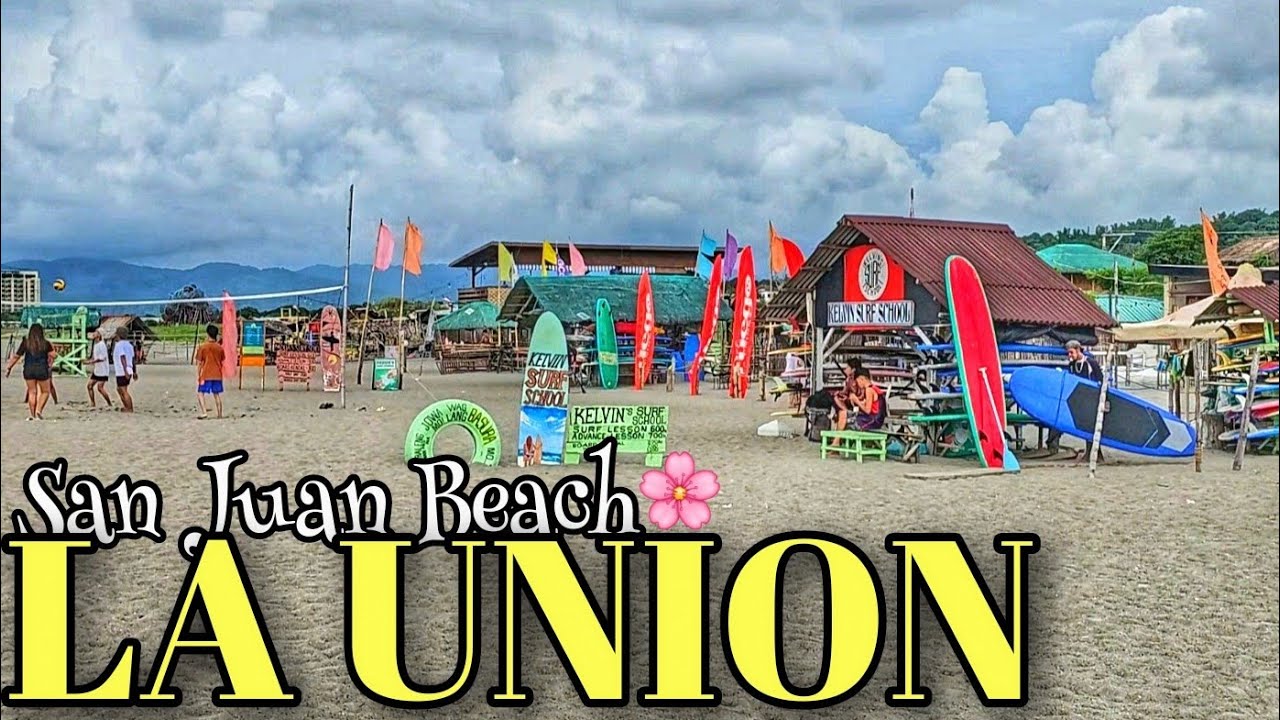 【4K】SAN JUAN LA UNION BEACH | WALKING TOUR JULY 2025