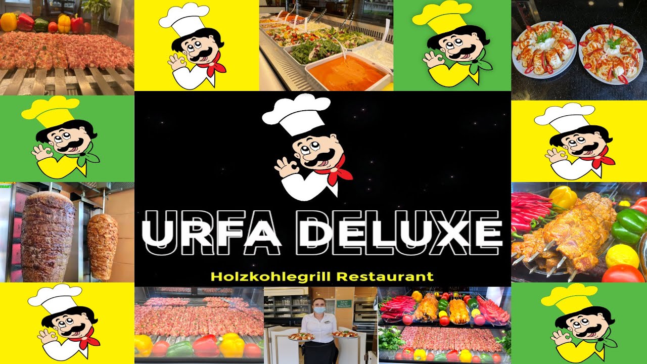 Urfa Deluxe Holzkohlegrill Restaurant Hannover - 4K ultra HD video ( HALAL, حلال ) | TRAILER