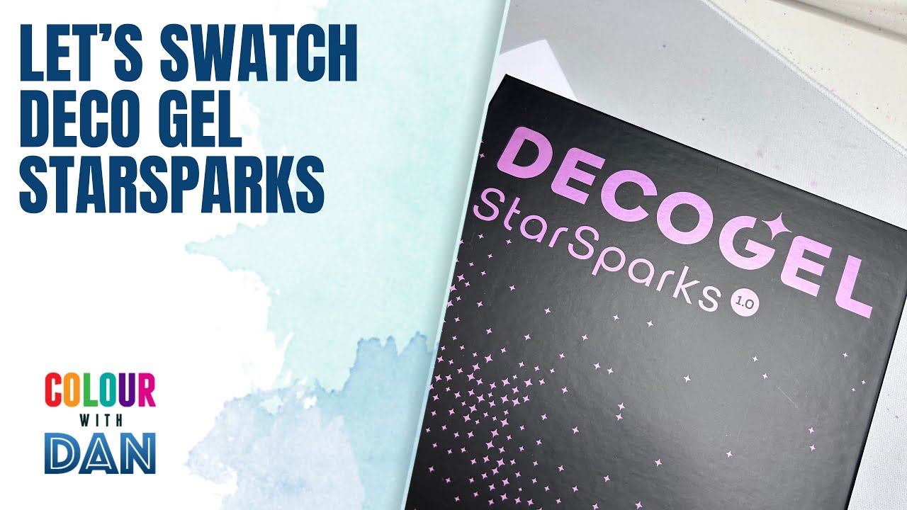 New Karin deco gel star sparks- my first thoughts