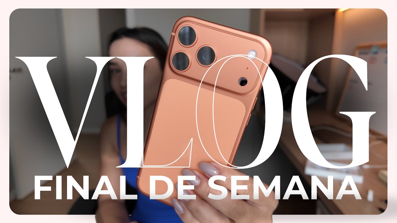 VLOG: limpando a casa, rotina do fds, iphone 17, treino, trabalho e um papo sobre dinheiro