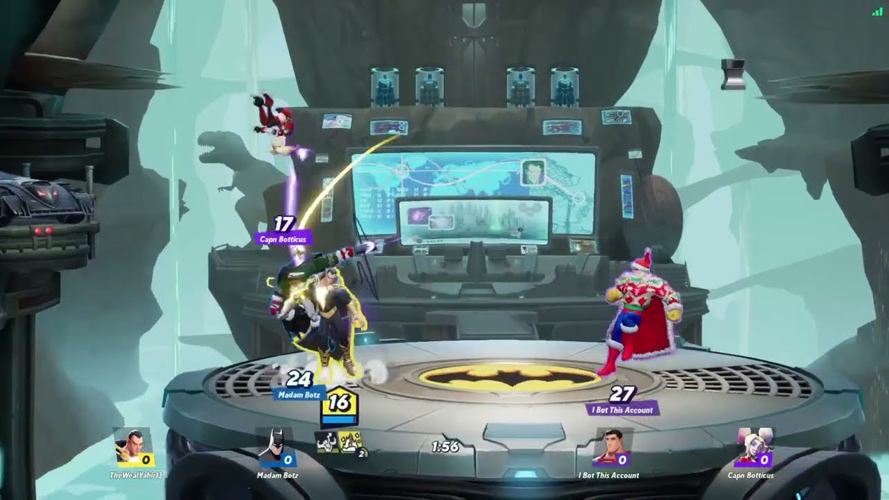 Black Adam Vs Superman Vs Batman Vs Harley Quinn|MultiVersus