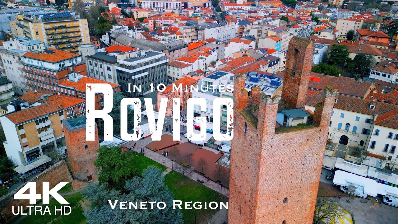 ROVIGO 🇮🇹 Drone Aerial 4K | Veneto Italy Italia