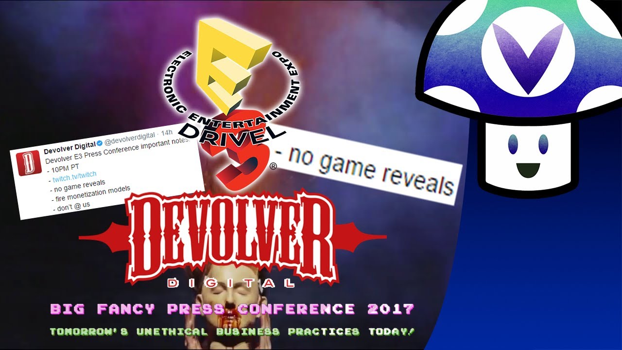 [Vinesauce] Vinny - E3 2017 Drivel: Devolver Digital Conference (Commentary & Discussion)