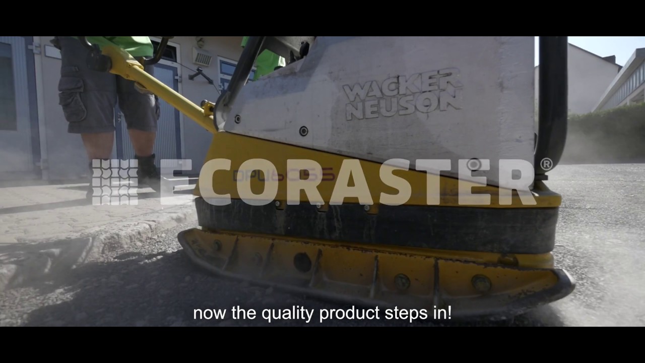 ECORASTER in use: example installation in Rehau