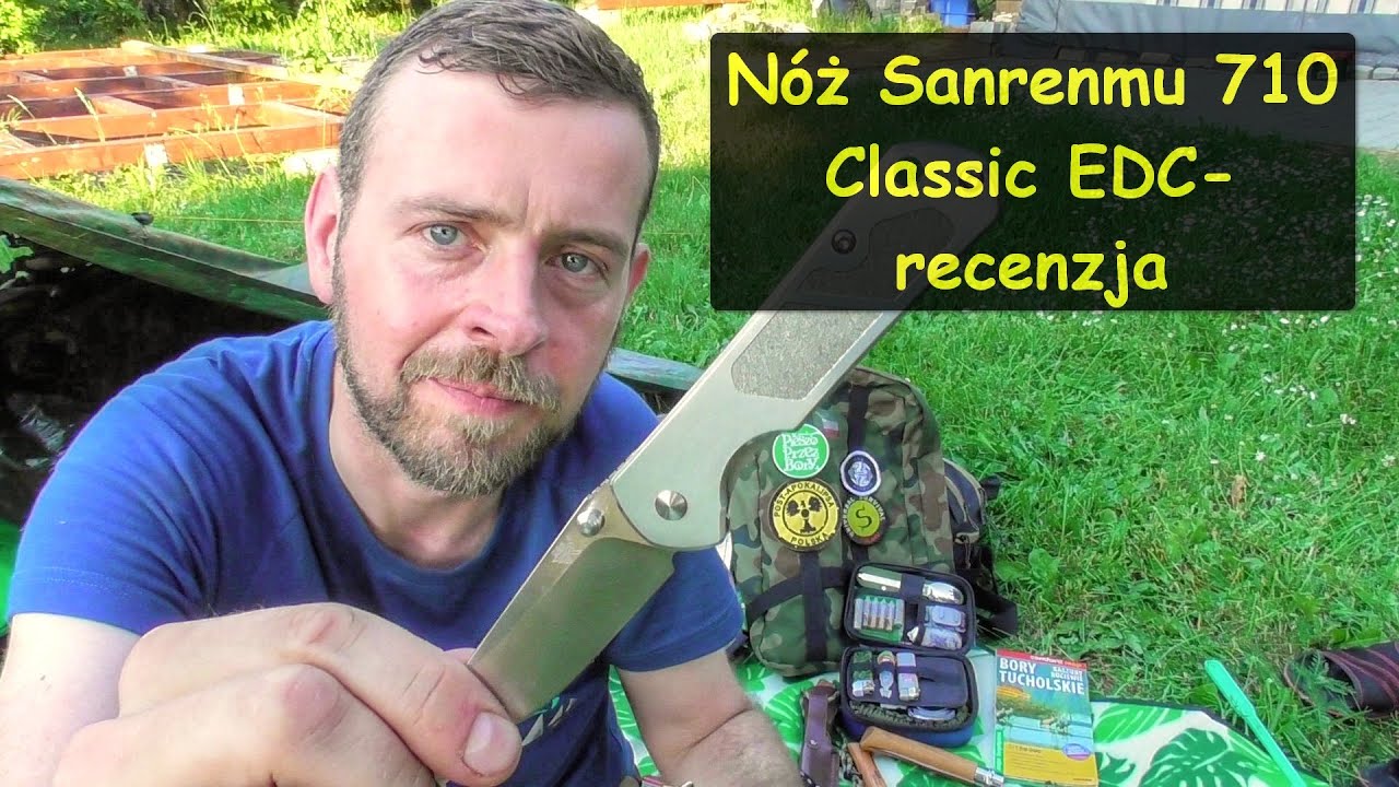 Sanrenmu 710 Classic EDC- recenzja noża/foldera