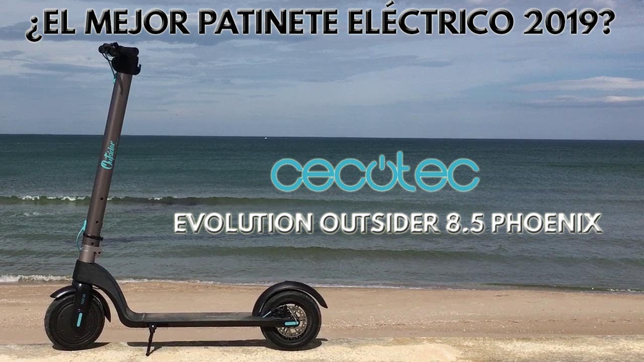 ¿El mejor patinete eléctrico 2019? Cecotec Outsider E-volution 8.5 Phoenix