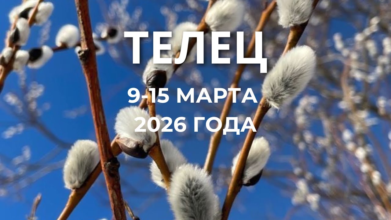 Телец, 9-15 марта 2026 года 