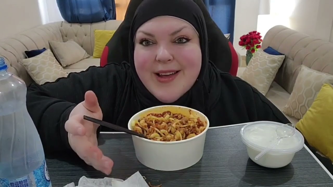 foodie beauty (mariam) doing another muckbang n how she changed