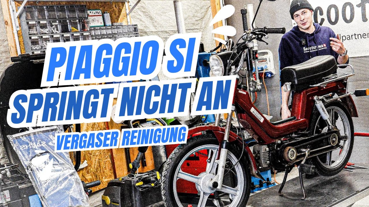Scheunenfund Piaggio Si 😍 Lässt sich der Hobel starten❓