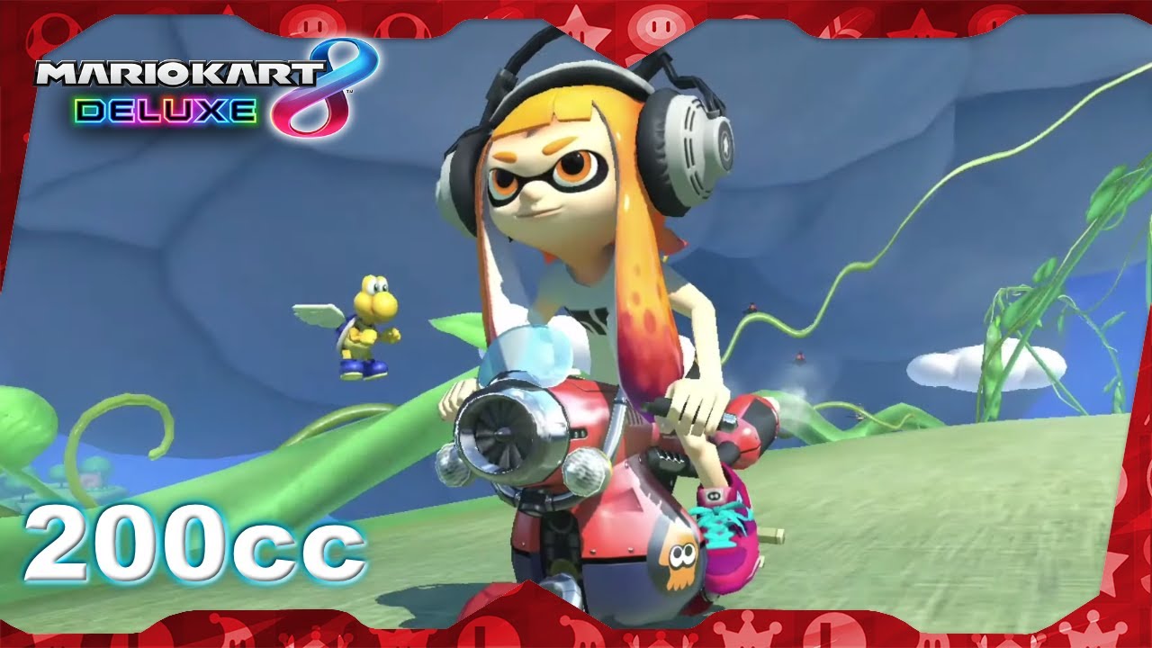Mario Kart 8 Deluxe for Switch ᴴᴰ Full Playthrough (All Cups 200cc, Inkling gameplay)