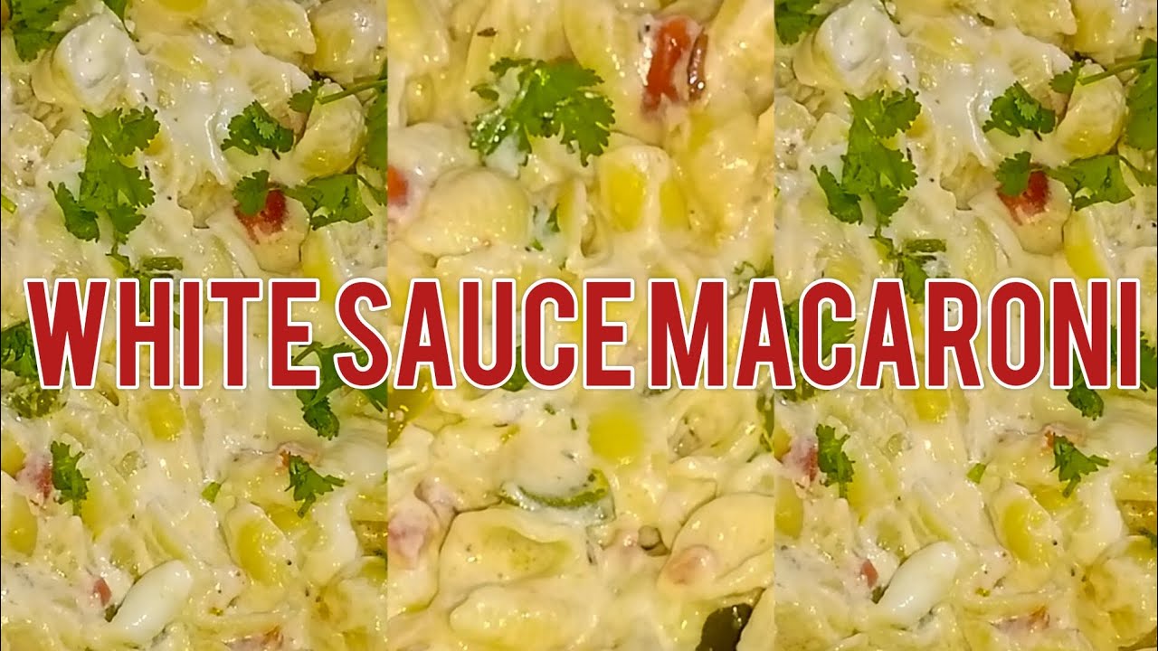 WHITE SAUCE MACARONI #CREAMY#CHEESY#macaroni BY ALLY'S KITCHEN