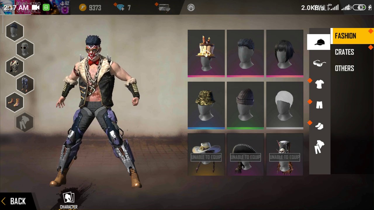 Free fire New event scar free skill