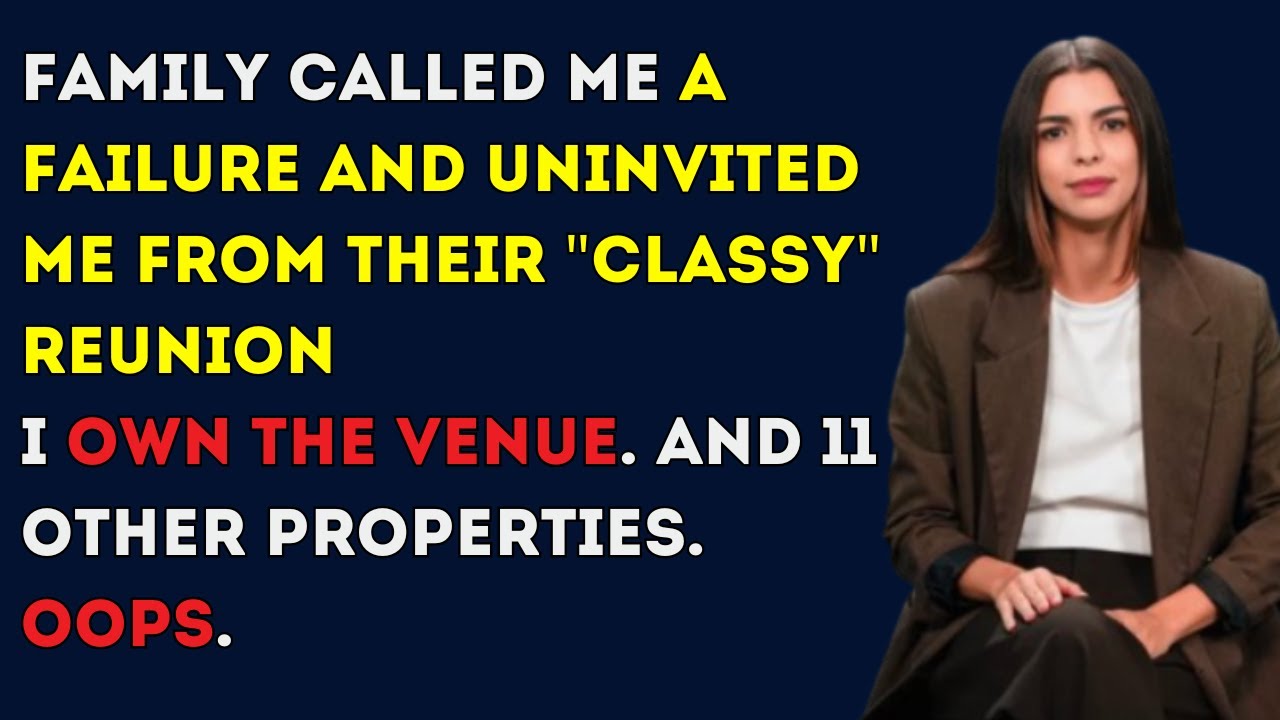 Uncle Banned Me from the Reunion  He Doesn't Know I Own the Resort