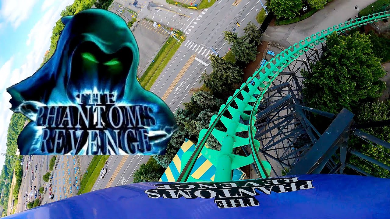 Phantom's Revenge Roller Coaster! Front Seat 4K POV! Kennywood!