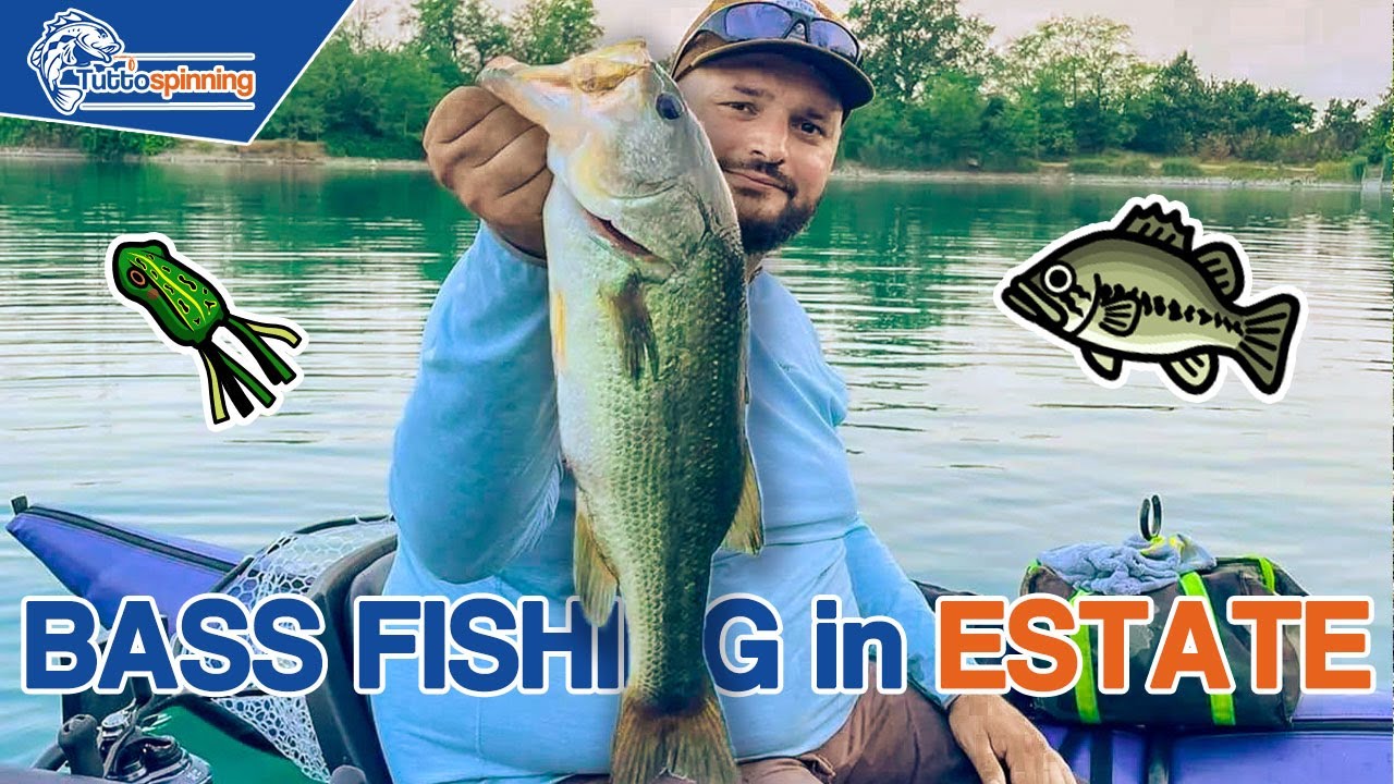 BASS FISHING in ESTATE 🥵 con @molix_official