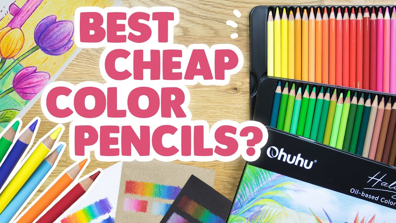 Can They Be Both CHEAP And GOOD?? - Testing Ohuhu Halawa Color Pencils