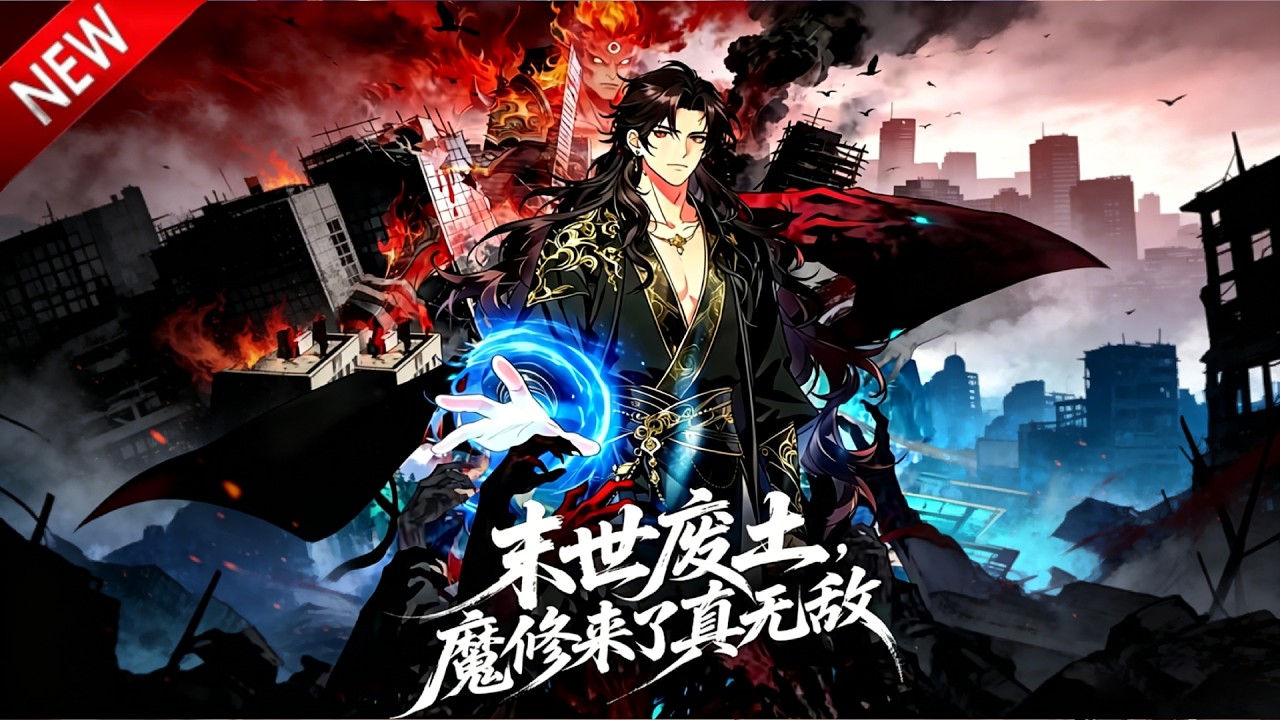 💥【新番上线】废材弟子遭背叛，激活两界穿梭系统，凭天魔血典吞噬丧尸血逆袭复仇！《末世废土，魔修来了真无敌》全集 Multi SUB #热血 #漫剧 #动漫魔女