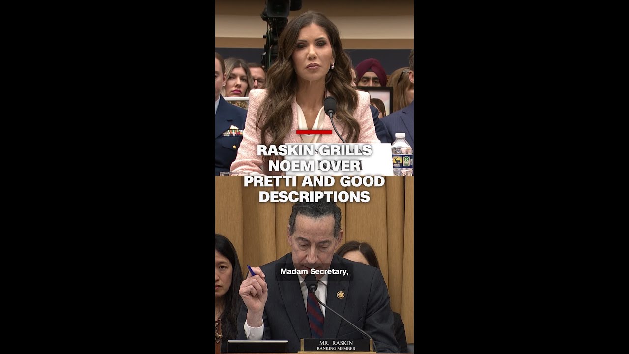 Raskin grills Noem over Pretti and Good descriptions