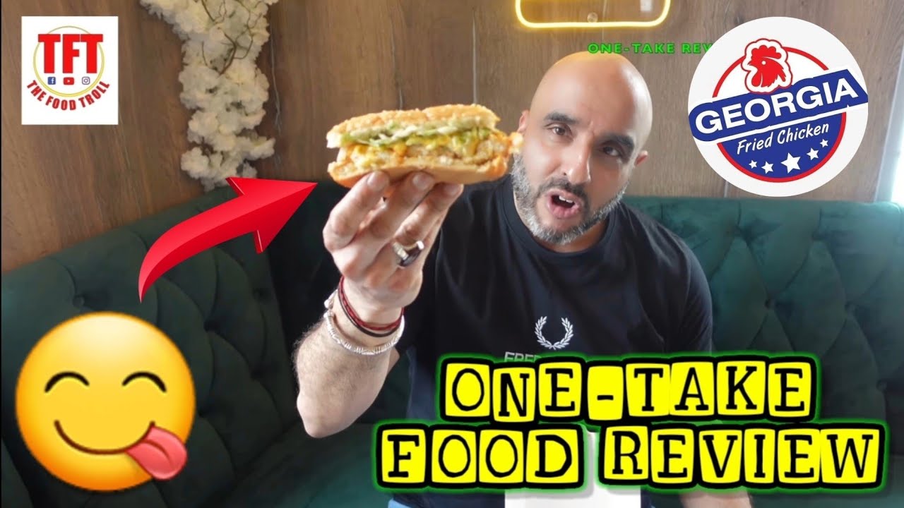WE GET UNLIMITED ACCESS AT GEORGIAS FRIED CHICKEN | OLDHAM | ONE-TAKE FOOD REVIEWS