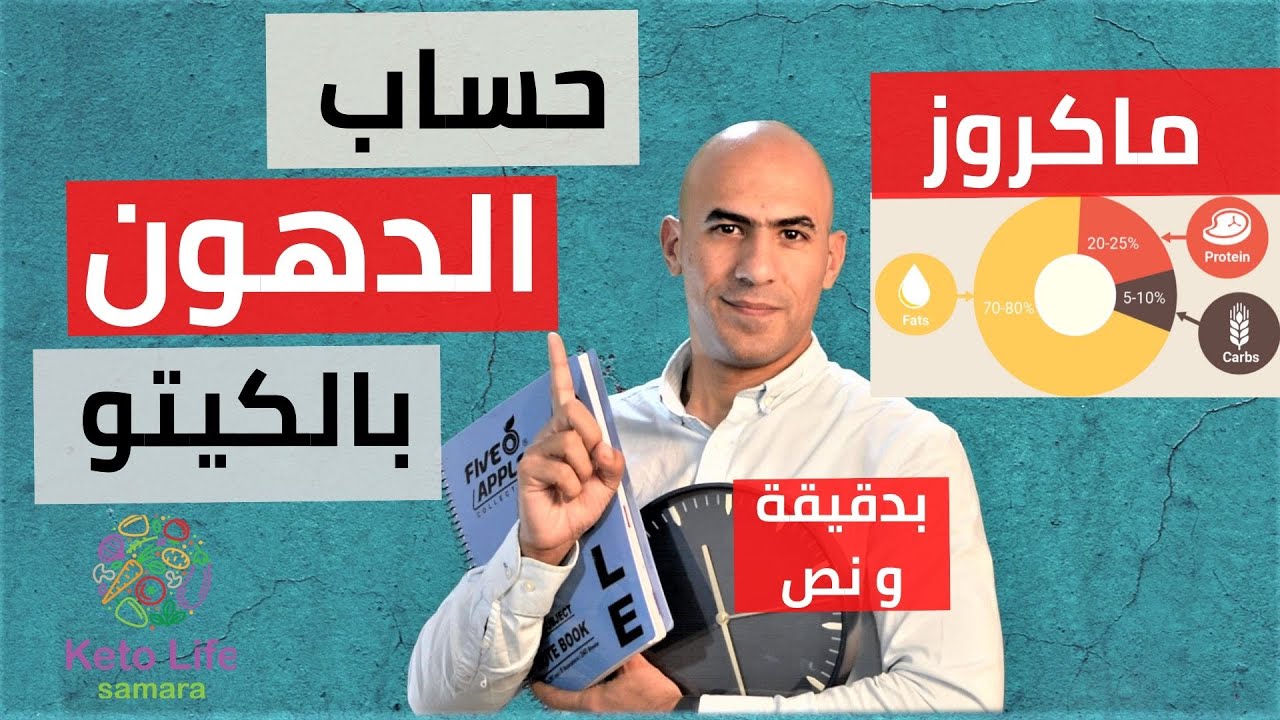 15 حساب كميات الدهون و الماكروز في الكيتو دايت بالتفصيل - بدقيقة و نص