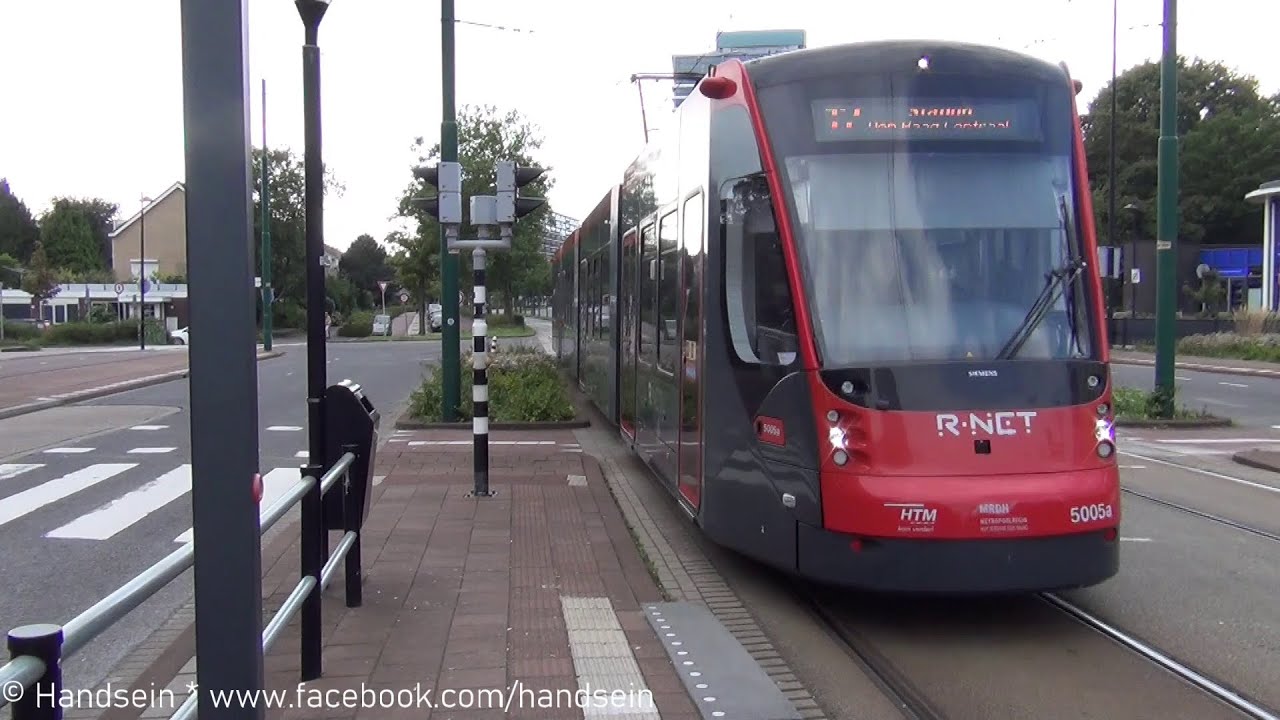 HTM tramlijn 17 van station Rijswijk naar station Den Haag Centraal