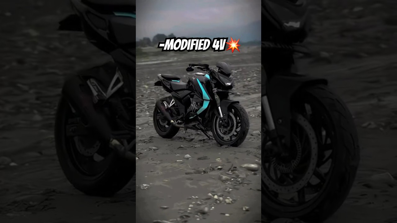 Modified 4v💥🔥 | Apache rtr 4v modified #apachertr160 #rtr #bgm #modification