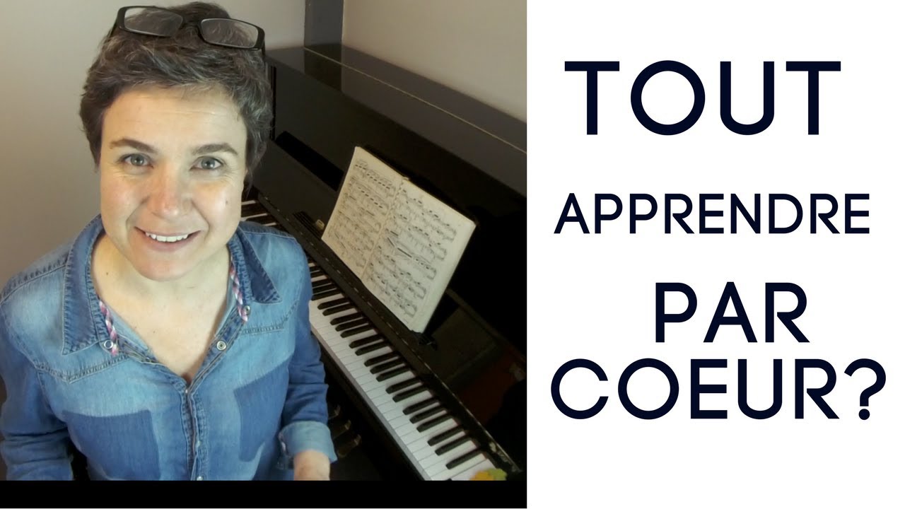 🎹Tout apprendre par coeur ou pas ?🎵