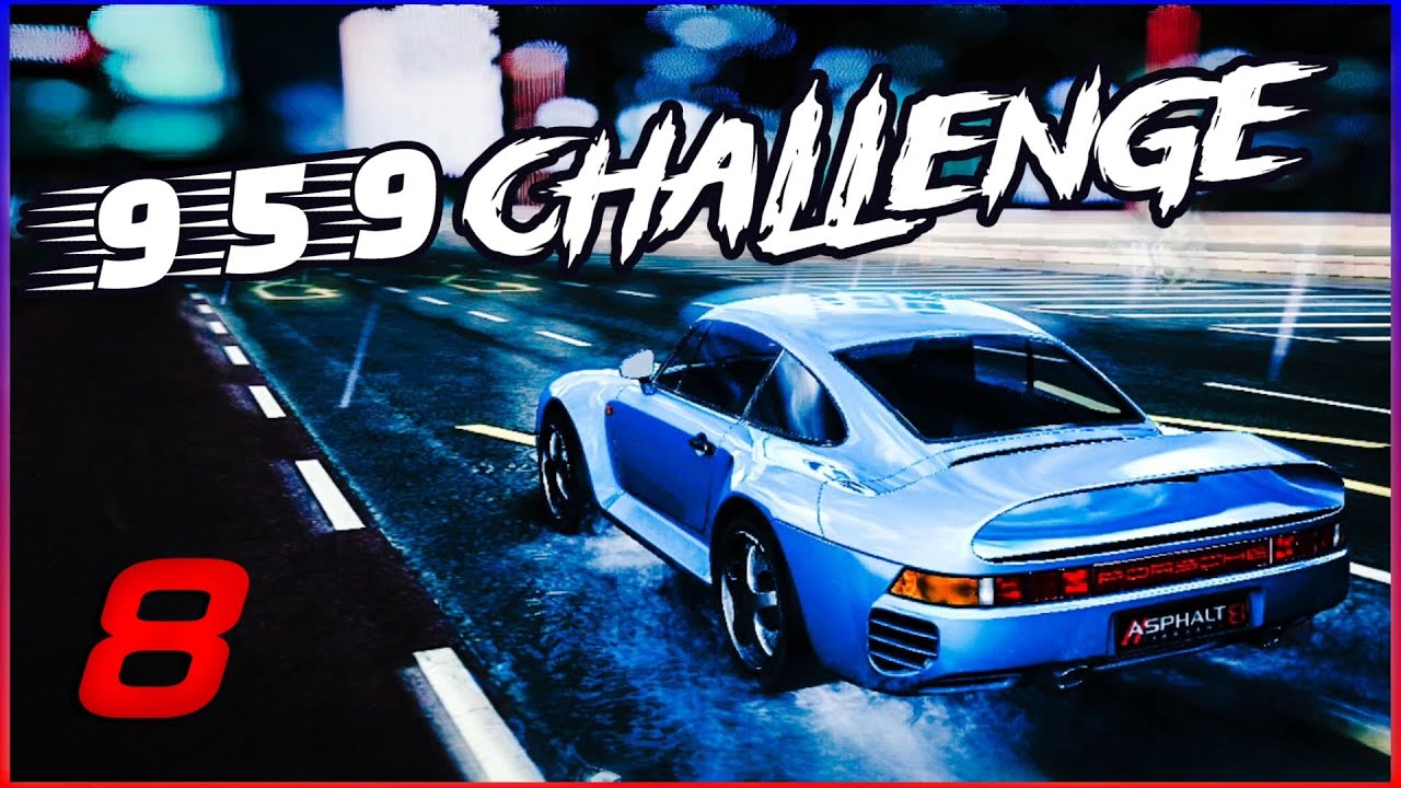 Asphalt 8 Porsche 959 Challenge