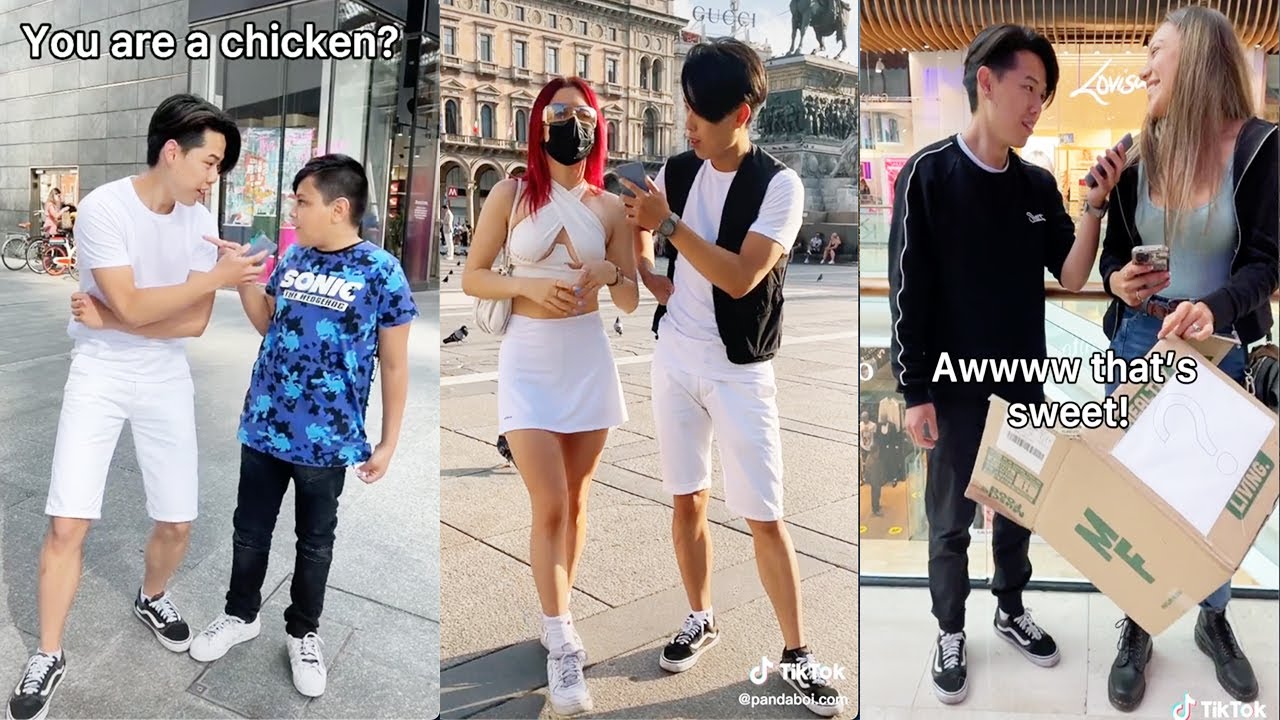 PandaBoi Funny Pranks With Public | Tiktok Prank Videos | 