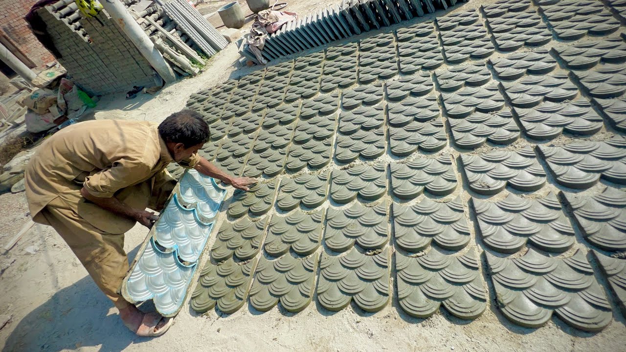 DIY CEMENT - Making Beautiful Tiles 