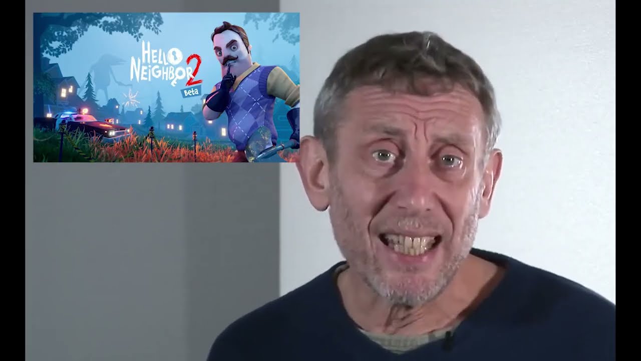 Micheal Rosen describes Hello Neighbor games