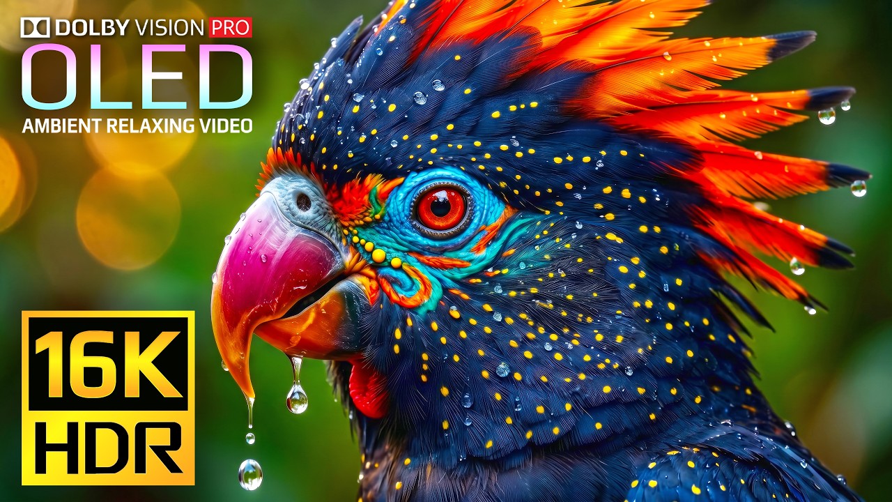 Epic 16K 120fps Video | BEST HDR Nature Dolby Vision | OLED Showcase | 4K Video &bull; 8K Ultra HD TV