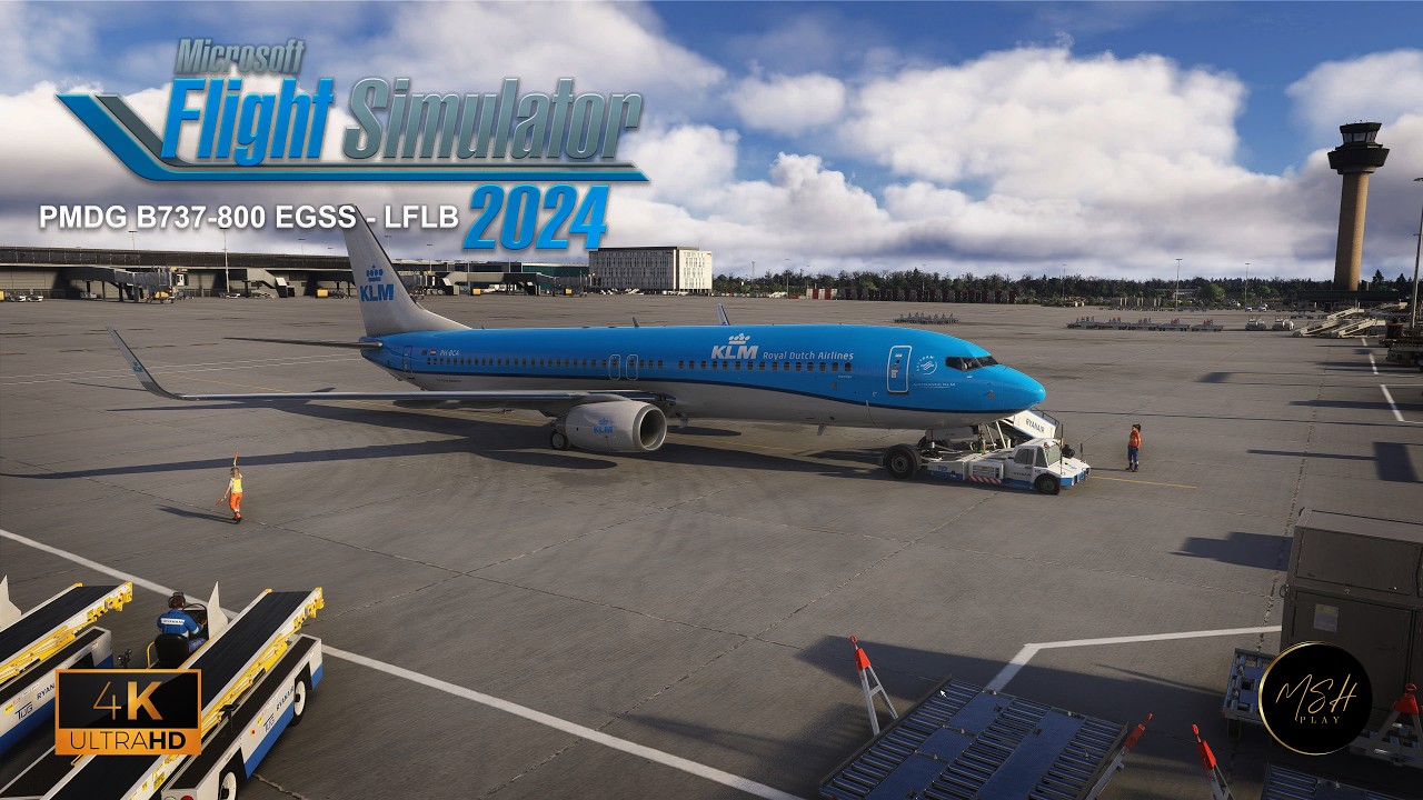 MSFS 2024 - PMDG B737-800, Stansted Airport (EGSS) - Chambéry Airport (LBLF)