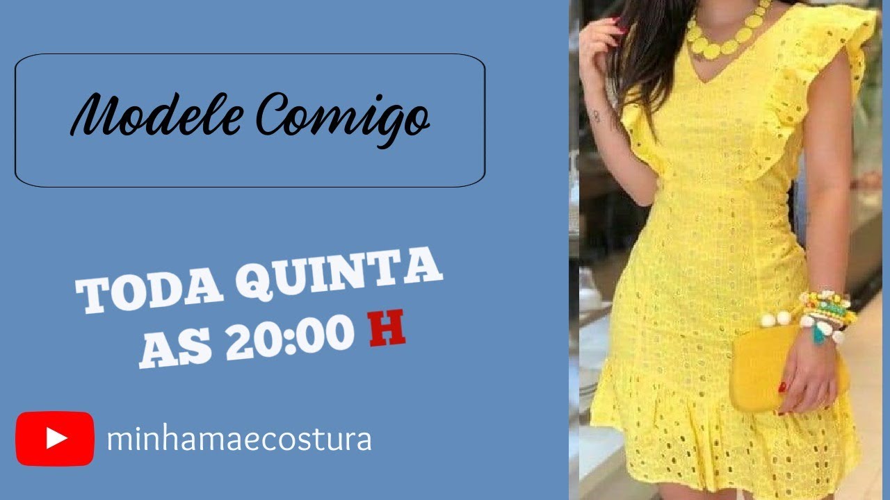 VESTIDO DE LAISE COM BABADO NO RECORTE PRINCESA!!!!
