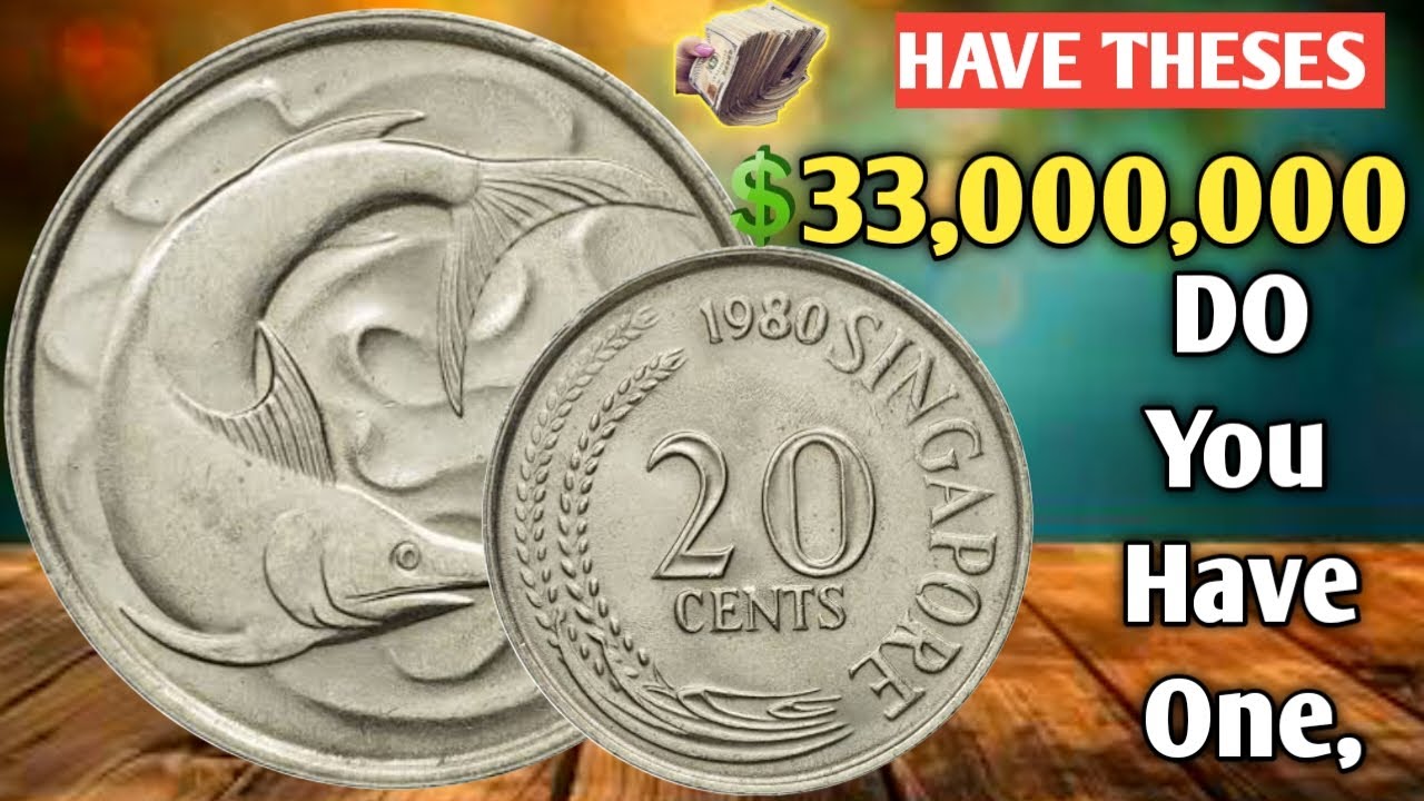 1980 Singapore 20 Cents Coin Value | Rare Singapore Coins Worth Money!