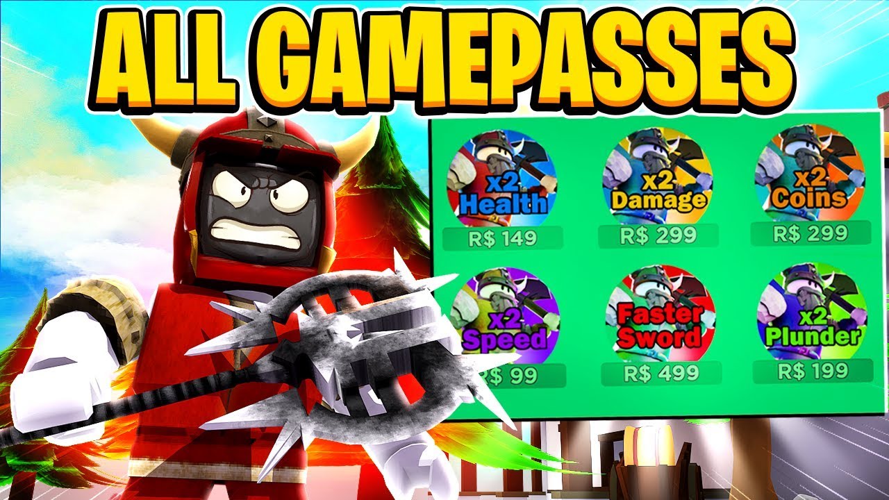 Buying Every Gamepass And Becoming OP In Roblox Viking Simulator