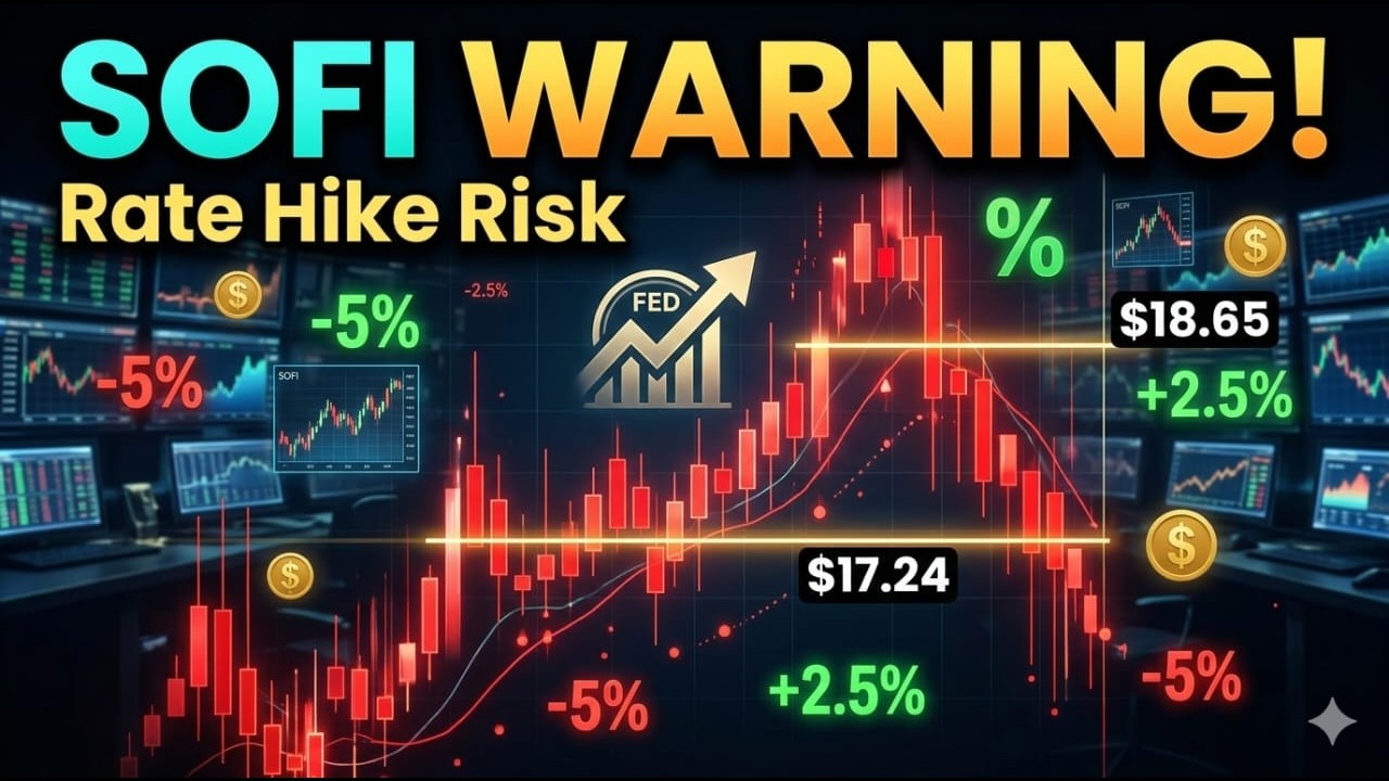 Начало масштабной распродажи? Акции SoFi под давлением после новостей от ФРС