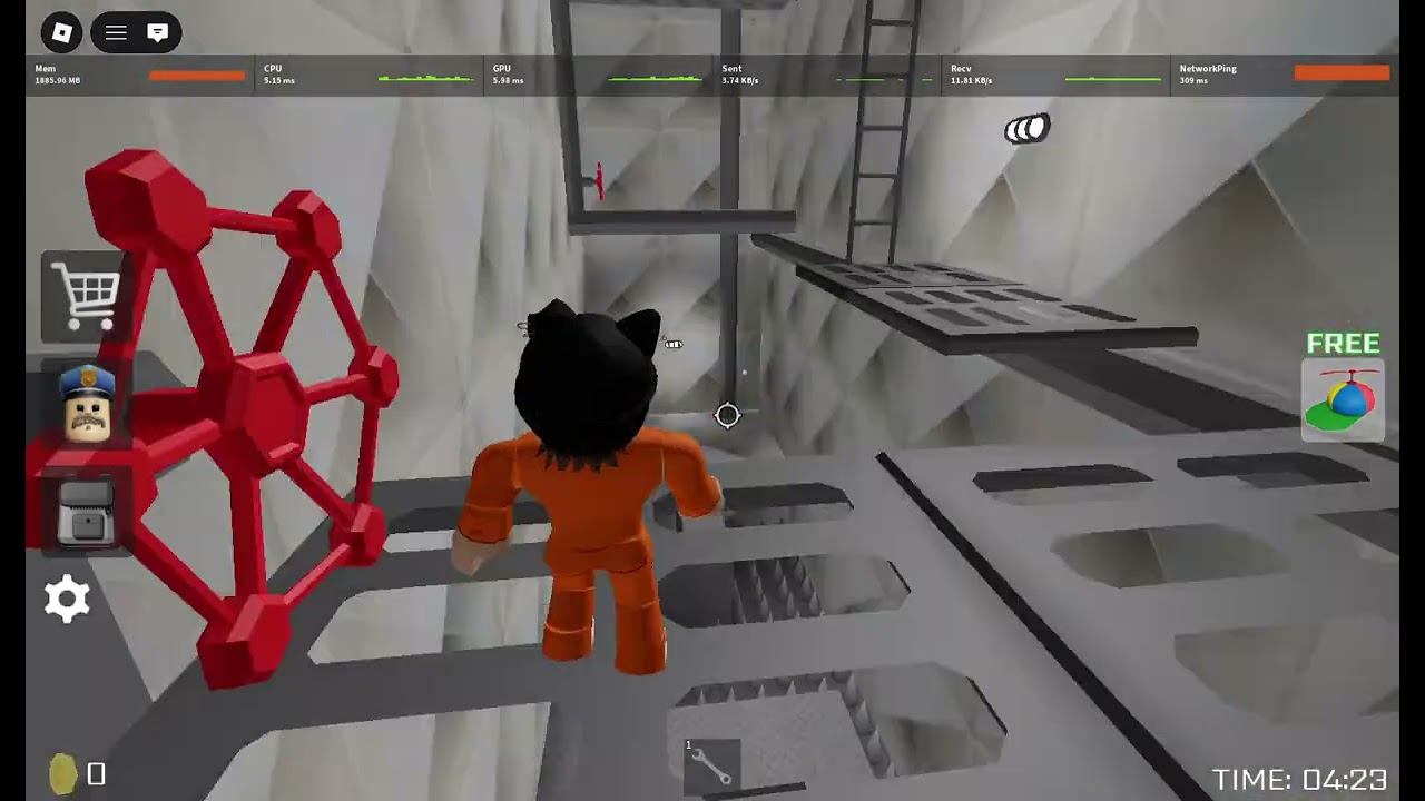 Roblox Barry's prison speedrun Easy  9:29 seconds!Please comment on video so i know what you think!!