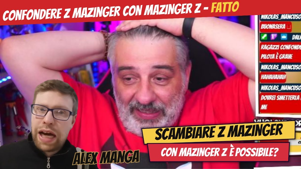Scambiare Mazinger Z con Z Mazinger? Fatto, by #alexmanga
