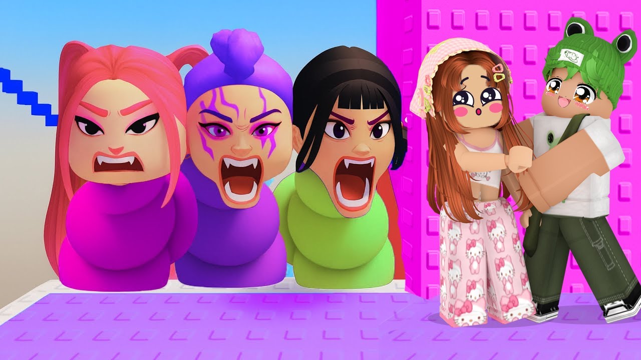 K-POP DEMON HUNTERS AMA DEV SOLUCAN OLDULAR 😱 ROBLOX KÜBRA NİSA