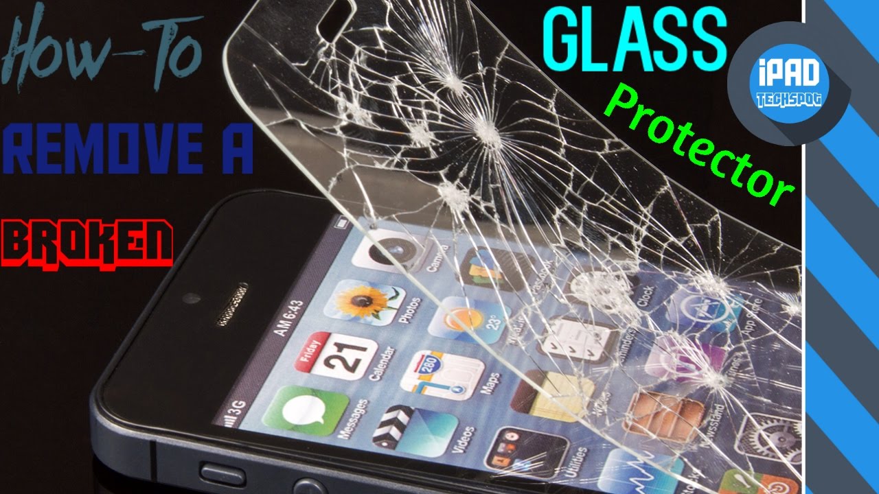 How To Remove Glass Protector Easily From Any iPhone, iPad or iPod Touch - (Full Guide Tutorial)