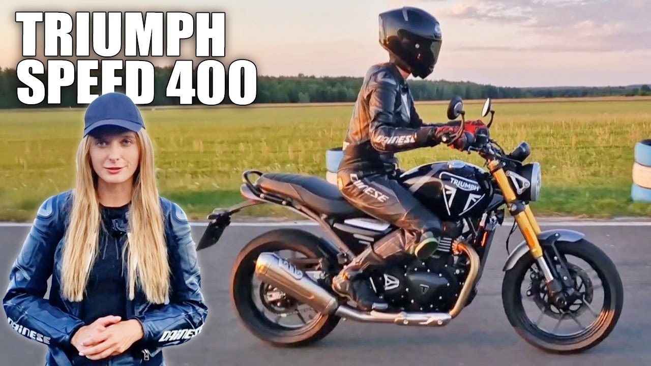 Triumph Speed 400. Dzień na Moto Park Ułęż
