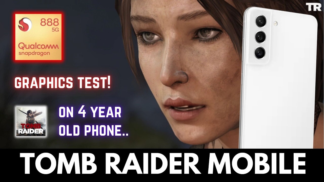 Tomb Raider Mobile TEST on Snapdragon 888, 8GB RAM! 🔥