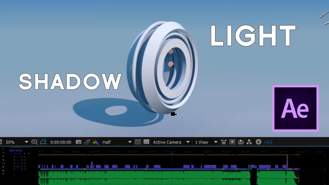 How To Make Realistic Shadow in Element 3D #VIKRAMBHAMRAH
