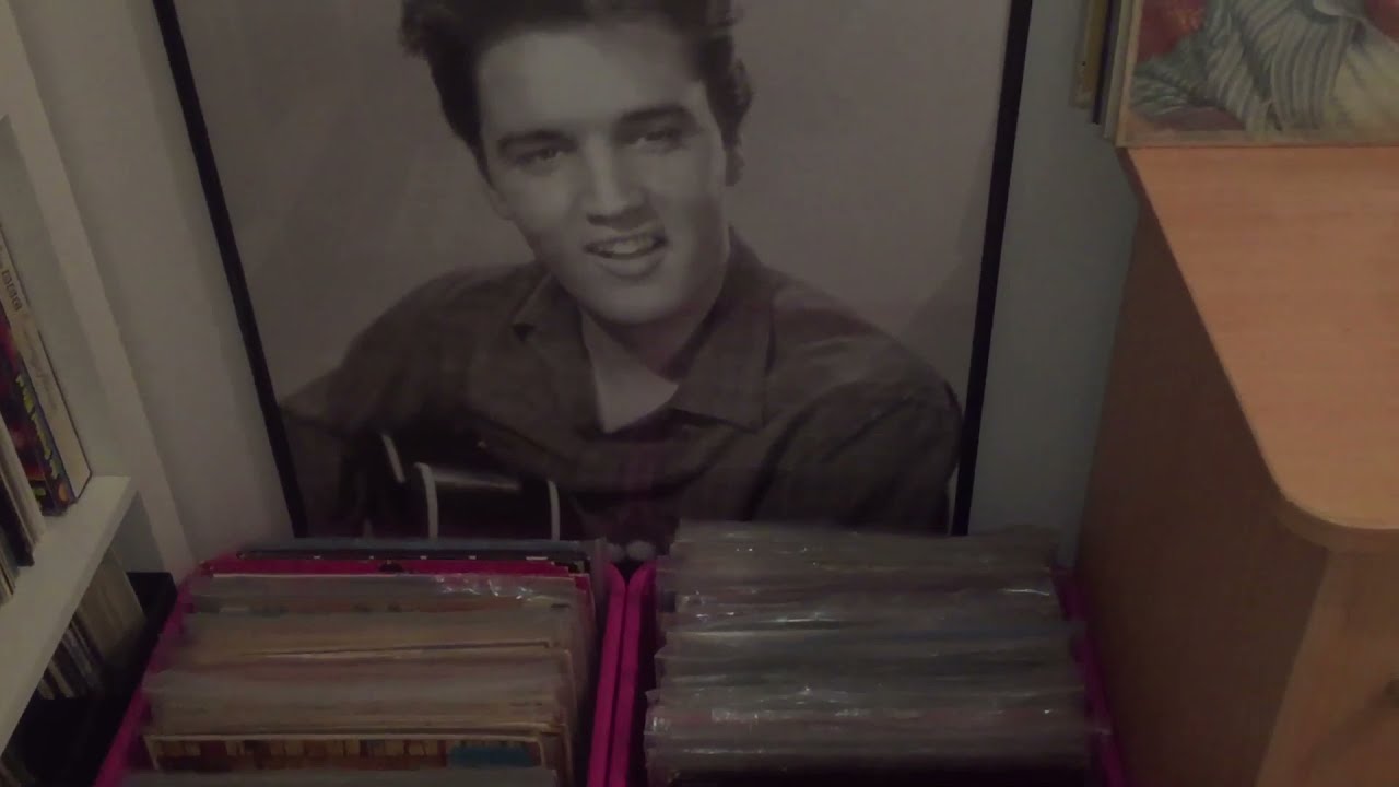 Elvis Presley Vinyl Record Collection