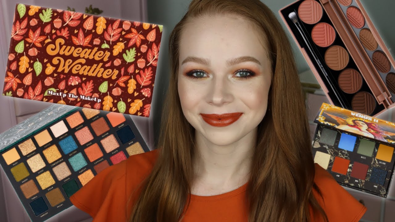 10 Perfect Eyeshadow Palettes for Fall🍂