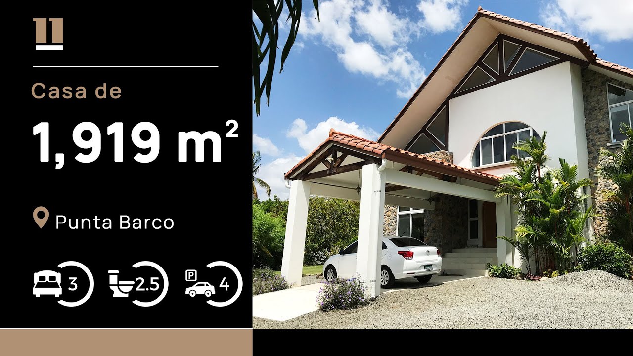 Se vende Casa de Playa en Punta Barco, Panamá Oeste