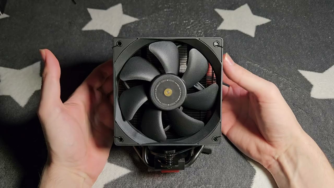 Thermalright Assassin Spirit 120 EVO DARK | Unboxing, Setup (AM5) & short noise test