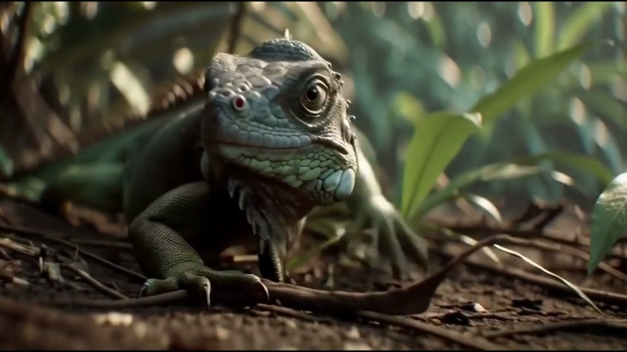 Iguana in the Wild | Nature | Welcome to NVOOVN | A World of Cinematic Animation & Immersive.